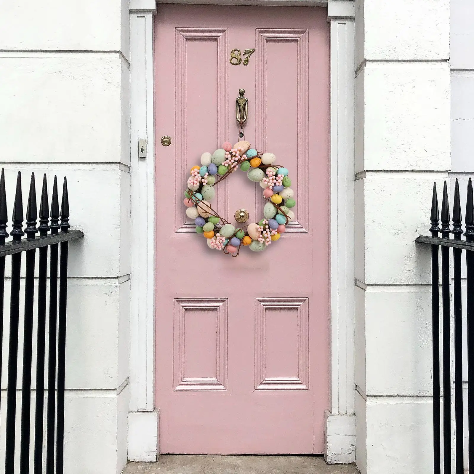Easter Colorful Egg Wreath Wall Hanging for Easter Day Front Door Ornaments
Easter Colorful Egg Wreath Wall Hanging for Easter Day Front Door Ornaments