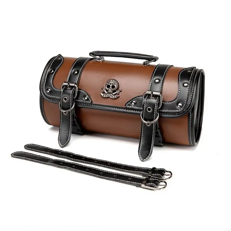 652F Leather Motorcycle Head Bag Tool Storage with Adjustable Straps PU Leather Motorcycle Tool Bag Upgrades for Easy Fit
652F Leather Motorcycle Head Bag Tool Storage with Adjustable Straps PU Leather Motorcycle Tool Bag Upgrades for Easy Fit