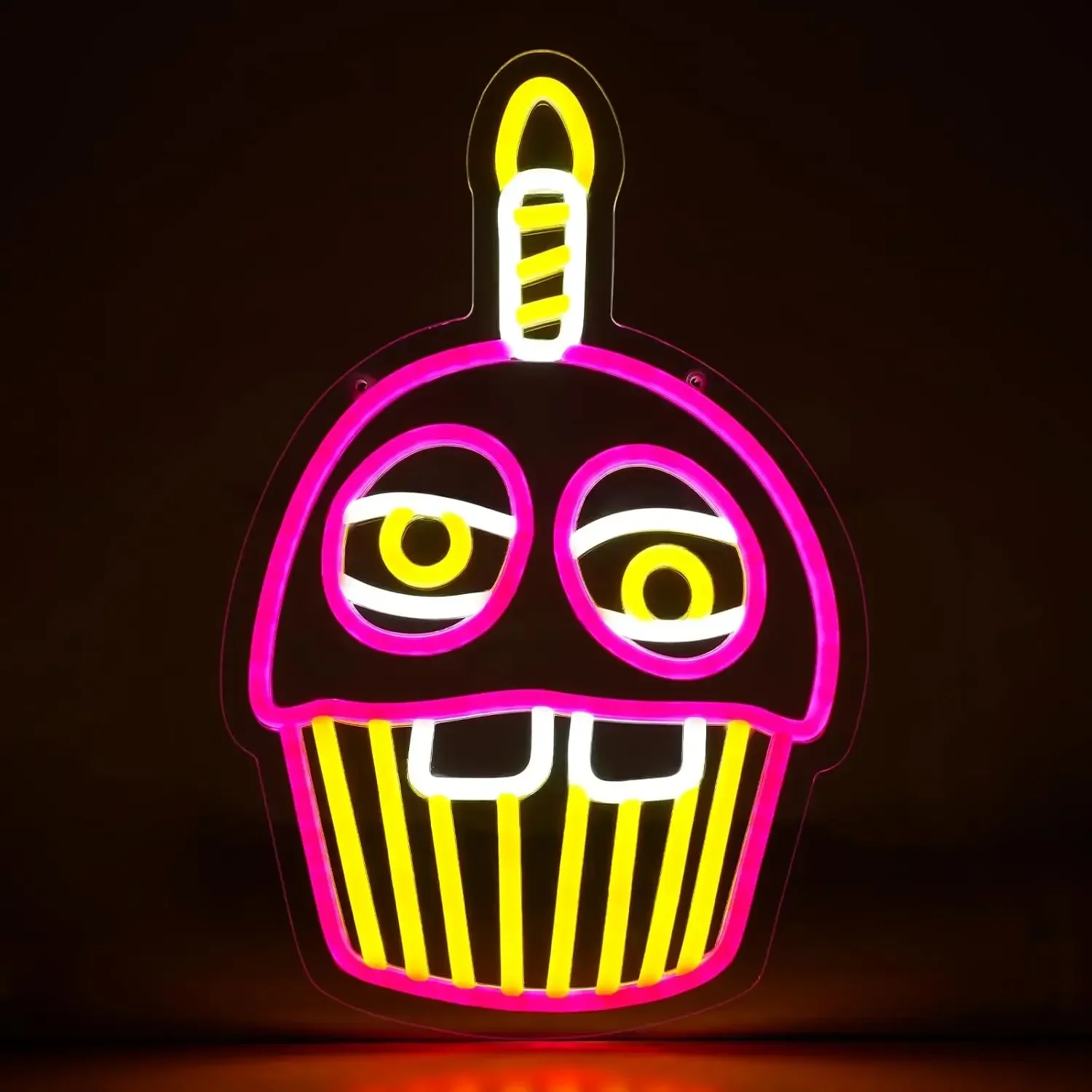 Cupcake Neon Sign for Wall Decor Dimmable LED Anime Neon Lights Signs Hanging Night Light Bedroom Room Bar Birthday Halloween
Cupcake Neon Sign for Wall Decor Dimmable LED Anime Neon Lights Signs Hanging Night Light Bedroom Room Bar Birthday Halloween