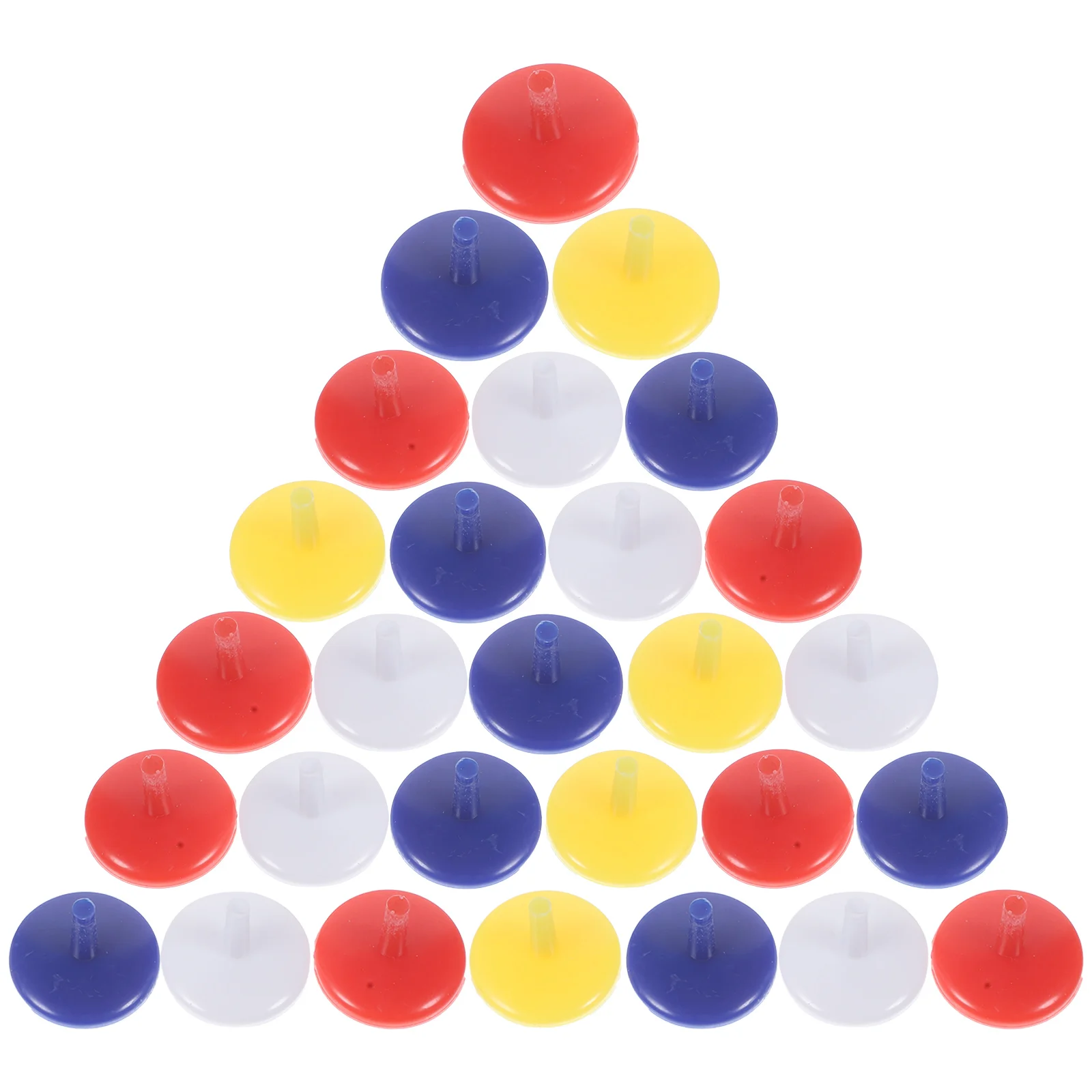 50pcs Golf Ball Markers Durable Plastic 0 71 Inch Diameter Assorted Colors Round Shaped Golf Accessories Ball Position Marker
50pcs Golf Ball Markers Durable Plastic 0 71 Inch Diameter Assorted Colors Round Shaped Golf Accessories Ball Position Marker