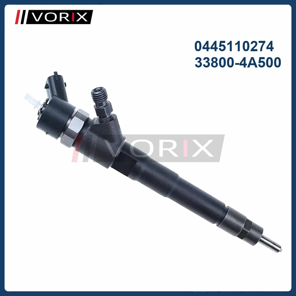Fuel Injector 0445110274 33800-27400 for Hyundai iLoad iM 2.5L CRDi Kia Sorento
Fuel Injector 0445110274 33800-27400 for Hyundai iLoad iM 2.5L CRDi Kia Sorento