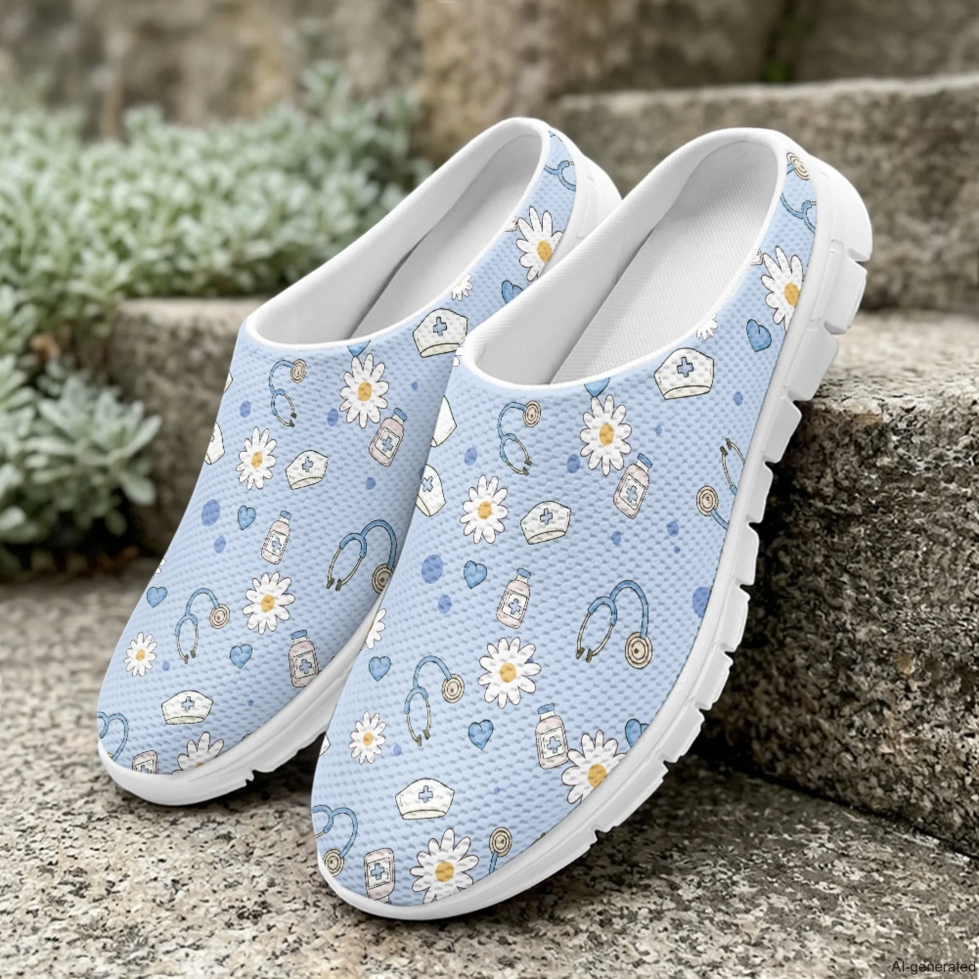 XIXIRIMIDO Casual Shoes Medical Pattern Nurse Shoes Versatile Sports Women's Slippers Breathable Mesh Men's Walking Shoes 35-48
XIXIRIMIDO Casual Shoes Medical Pattern Nurse Shoes Versatile Sports Women's Slippers Breathable Mesh Men's Walking Shoes 35-48