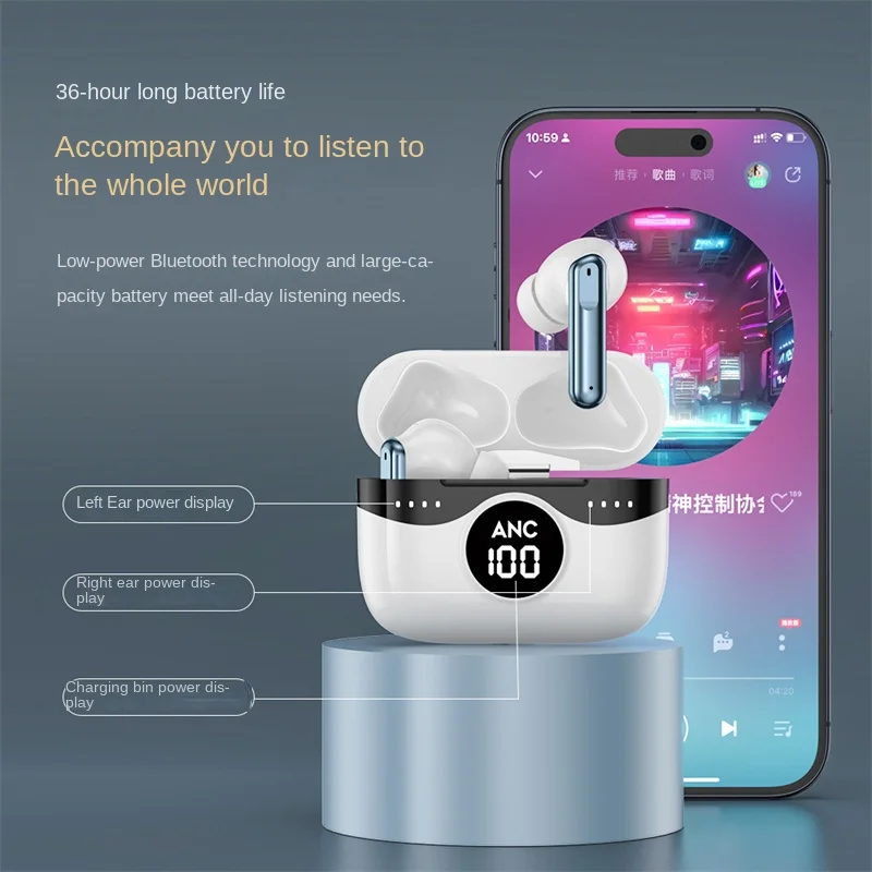 Беспроводные Bluetooth-наушники P94 оснащены шестью микрофонами, шумоподавлением ANC и сверхнизким энергопотреблением
Беспроводные Bluetooth-наушники P94 оснащены шестью микрофонами, шумоподавлением ANC и сверхнизким энергопотреблением