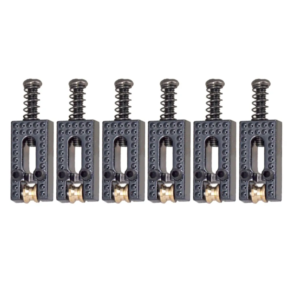 Bridge Saddles Electric Guitar Saddles Secure Fit Easy Installation Excellent Durability Necessary Screws And Springs
Bridge Saddles Electric Guitar Saddles Secure Fit Easy Installation Excellent Durability Necessary Screws And Springs
