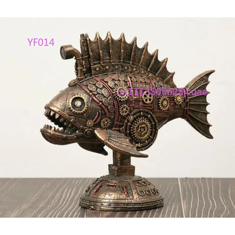 Punk Steampunk Black Whale Figurine Antique Copper Home Decor Wine Cabinet Window Ornament Resin Craft
Punk Steampunk Black Whale Figurine Antique Copper Home Decor Wine Cabinet Window Ornament Resin Craft