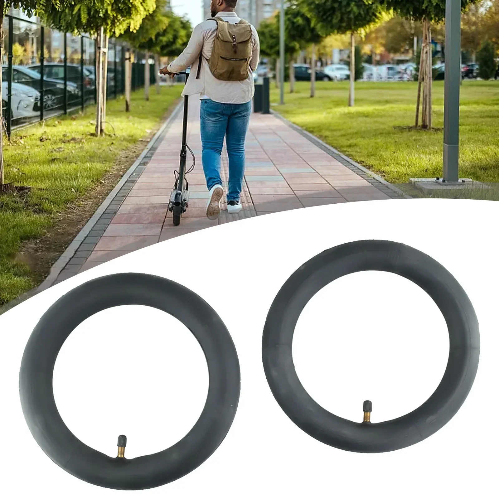 Scooter Tire Inner Tube 2PCS 8 1/2 50/75-6.1 8.5 Inch Electric Scooter Rubber Straight Model Practical Brand New
Scooter Tire Inner Tube 2PCS 8 1/2 50/75-6.1 8.5 Inch Electric Scooter Rubber Straight Model Practical Brand New