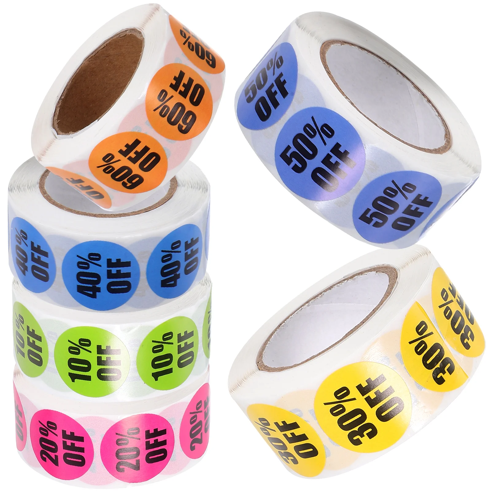 6 Rolls Label Logo Sticker Round Stickers Pricing for Small Business Coated Paper
6 Rolls Label Logo Sticker Round Stickers Pricing for Small Business Coated Paper