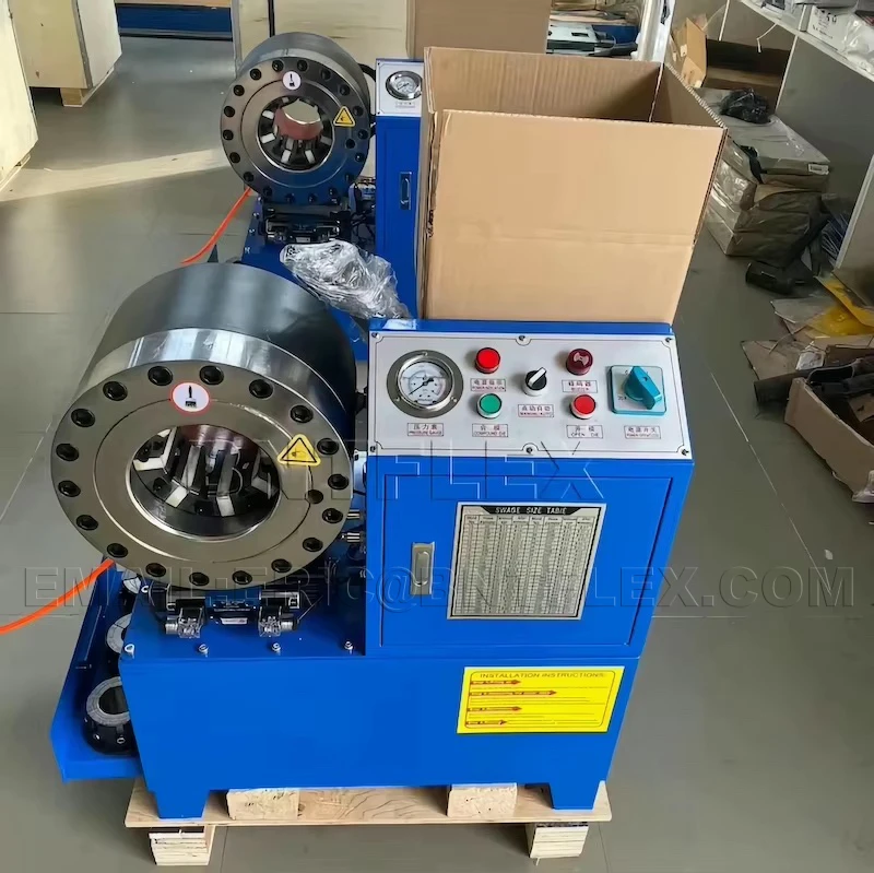 customized 6-51mm Fully Automatic Hydraulic Hose Crimping Machine Crimper Machine With 10 Sets of Dies
customized 6-51mm Fully Automatic Hydraulic Hose Crimping Machine Crimper Machine With 10 Sets of Dies