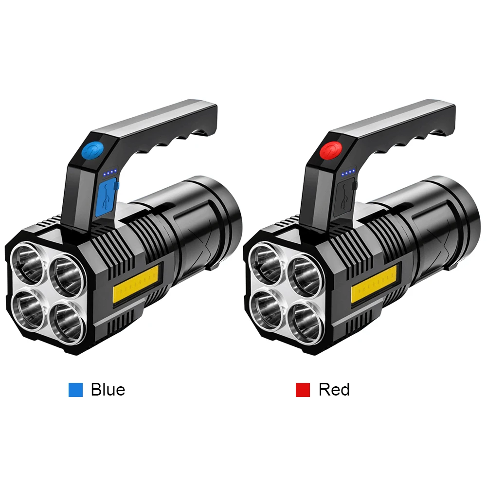 Portable Powerful Lantern USB Rechargeable COB LED Spotlight Dual Light Source Life Waterproof for Hiking Hunting Exploring
Portable Powerful Lantern USB Rechargeable COB LED Spotlight Dual Light Source Life Waterproof for Hiking Hunting Exploring