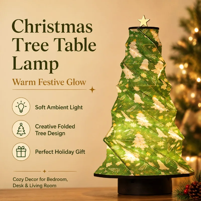 2026 Foldable Christmas Tree Light - Handmade Wooden Rechargeable LED Light Suitable for Home Decoration Festival Gifts
2026 Foldable Christmas Tree Light - Handmade Wooden Rechargeable LED Light Suitable for Home Decoration Festival Gifts
