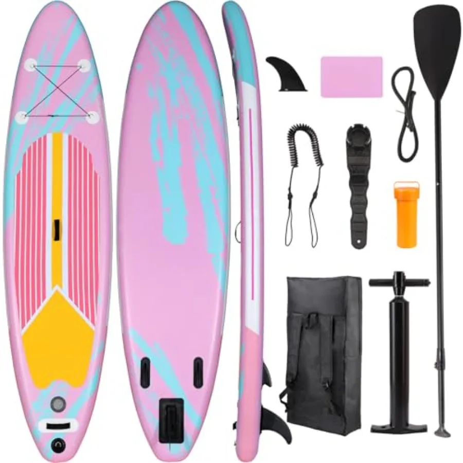 Inflatable Stand Up Paddle Board for youth adults, PVC drop-stitch material, blue-gray, 10/11/12FT size, 12-15 PSI high-pressur
Inflatable Stand Up Paddle Board for youth adults, PVC drop-stitch material, blue-gray, 10/11/12FT size, 12-15 PSI high-pressur