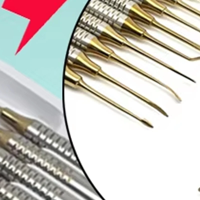 Dental Implant Elevator Instrument Titanium Periosteal Elevators Set for Reflecting Retracting Oral Surgery
Dental Implant Elevator Instrument Titanium Periosteal Elevators Set for Reflecting Retracting Oral Surgery