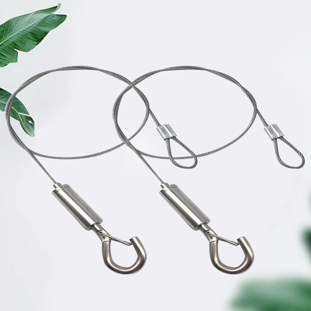 2 Pcs Wire Rope Hooks Stainless Steel Carbon Steel Hanging Cable Silver Grow Light Chain Banner LED Lamp Exhibit Frame
2 Pcs Wire Rope Hooks Stainless Steel Carbon Steel Hanging Cable Silver Grow Light Chain Banner LED Lamp Exhibit Frame