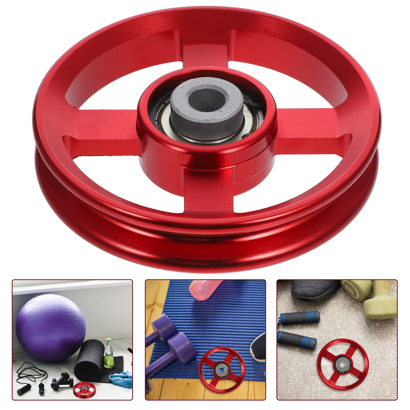 Aluminum Pulleys Cable System Smooth Surface Professional Design Home Equipment Metal Wheels Exercise Bodybuilding
Aluminum Pulleys Cable System Smooth Surface Professional Design Home Equipment Metal Wheels Exercise Bodybuilding
