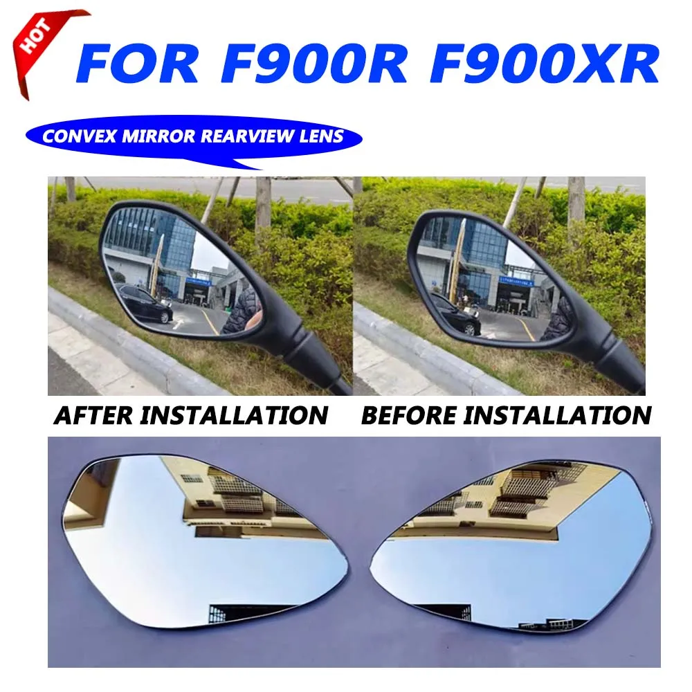 Convex Mirror Increase Rearview Mirrors Side Mirror View Vision Lens For BMW F900R F900XR F900 F 900 R XR 900R 900XR Accessories
Convex Mirror Increase Rearview Mirrors Side Mirror View Vision Lens For BMW F900R F900XR F900 F 900 R XR 900R 900XR Accessories