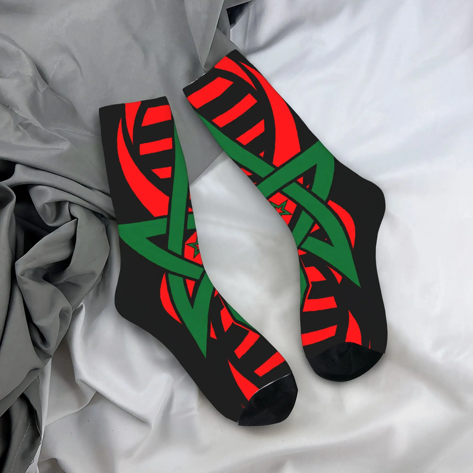 Women Men Socks Marokko Morocco Flag Stockings Spring Fashion Soft Breathable Socks Pattern Cycling Non Slip Socks
Women Men Socks Marokko Morocco Flag Stockings Spring Fashion Soft Breathable Socks Pattern Cycling Non Slip Socks