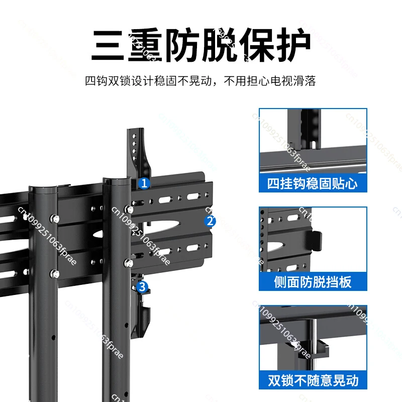 TV Base Desktop Heightening Rack No Punching Hanger Universal Suitable for Hisense Xiaomi 32 55 65 75 Inches
TV Base Desktop Heightening Rack No Punching Hanger Universal Suitable for Hisense Xiaomi 32 55 65 75 Inches