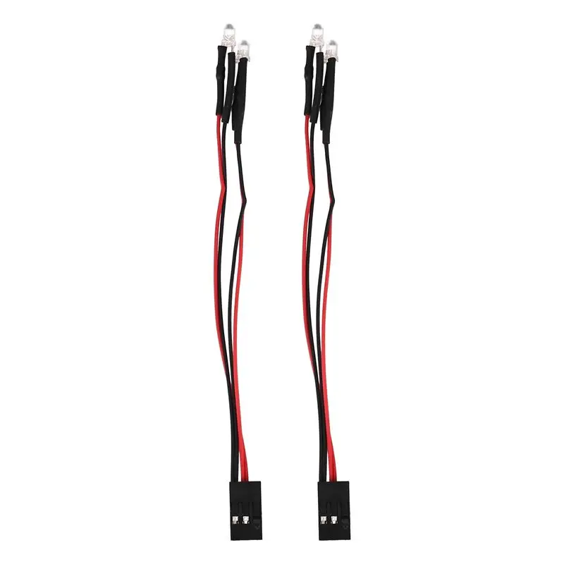 ABJA-2Pcs 2 LED Lights Headlights For 1/24 RC Crawler Car Axial SCX24 90081 AXI00001 AXI00002 Upgrade Parts
ABJA-2Pcs 2 LED Lights Headlights For 1/24 RC Crawler Car Axial SCX24 90081 AXI00001 AXI00002 Upgrade Parts