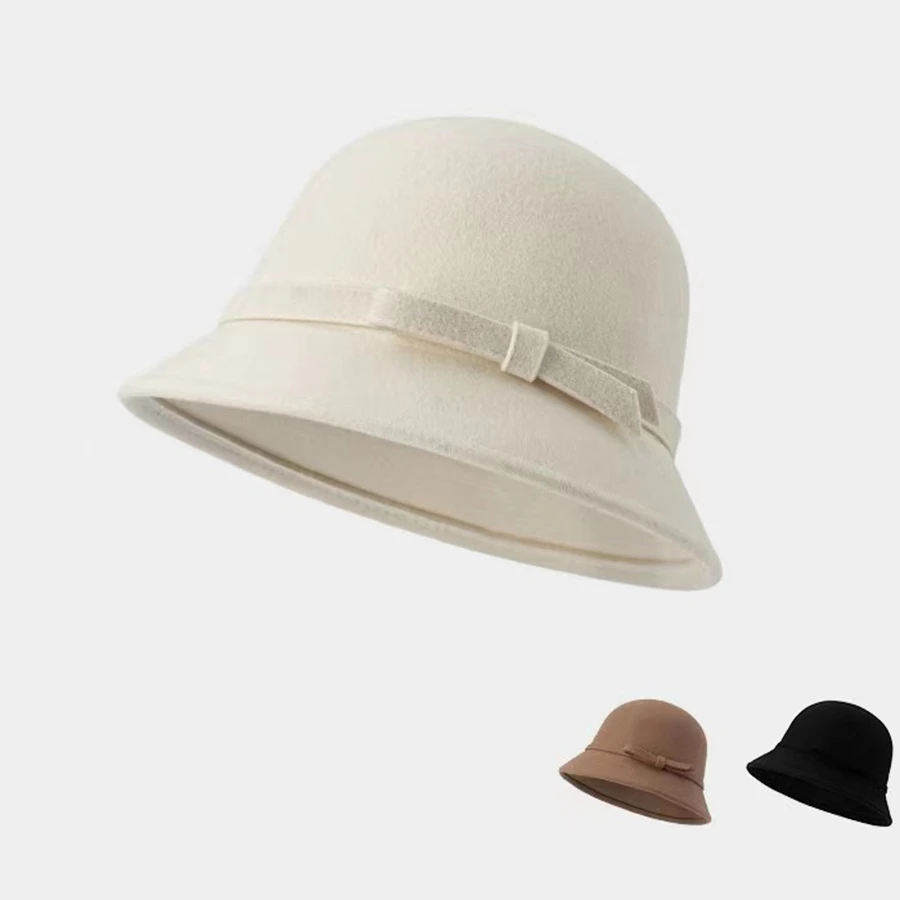 New Winter Women Floral Wool Cap Hats Fedoras Vintage Western Bucket Hats 3 Colors Warm Female Bowler Hats
New Winter Women Floral Wool Cap Hats Fedoras Vintage Western Bucket Hats 3 Colors Warm Female Bowler Hats
