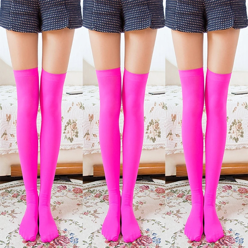 2/3 Pairs Pink Red Colourful Velvet Stockings Women socks nylon fashion Elastic comfortable Yoga Candy Color knee-high Pantyhose
2/3 Pairs Pink Red Colourful Velvet Stockings Women socks nylon fashion Elastic comfortable Yoga Candy Color knee-high Pantyhose