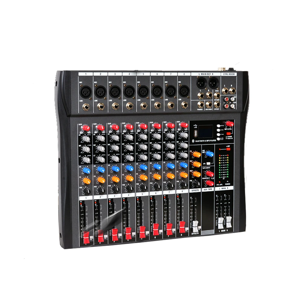 High Quality Mixing Console Professional Audio Mixer De Audio Dj Controller Audio Console Mixer With BlueTeeth
High Quality Mixing Console Professional Audio Mixer De Audio Dj Controller Audio Console Mixer With BlueTeeth