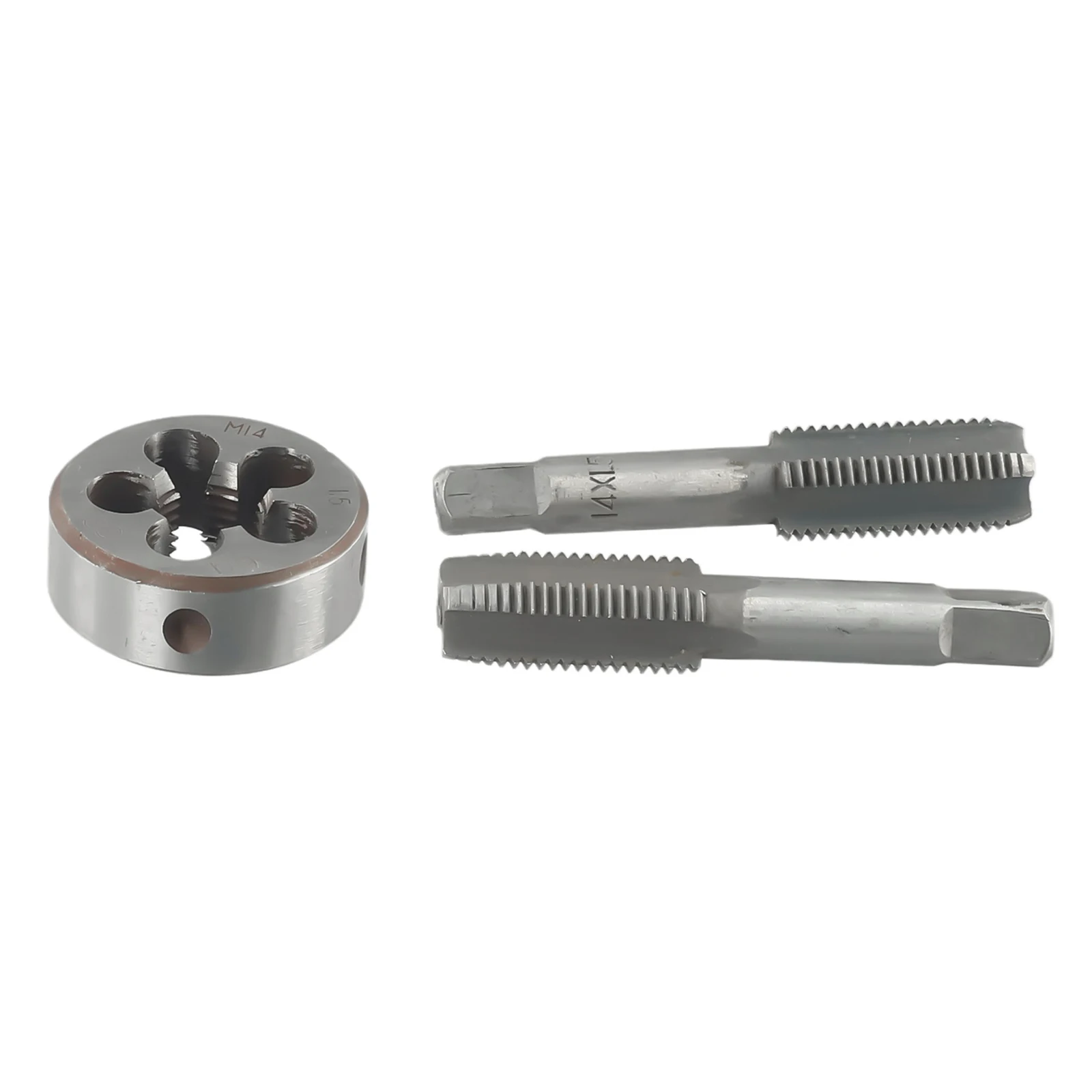 For M14 X 1.5mm HSS Taper Tap And Die Set Right Hand Metric Thread For Metal Working Pipe Threading Tool Kit
For M14 X 1.5mm HSS Taper Tap And Die Set Right Hand Metric Thread For Metal Working Pipe Threading Tool Kit