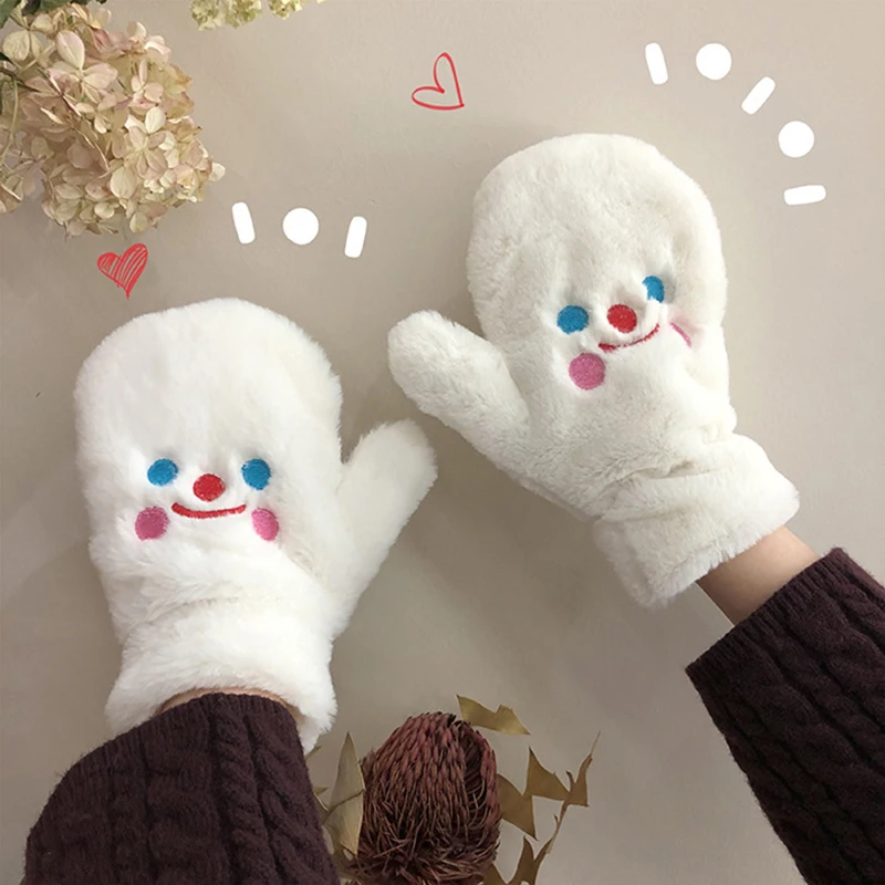 Women Plush Lovely Cartoon Gloves Winter Mittens Thicken Warm Fluffy Gloves Girls Students Outdoor Fluffy Christmas Gifts T223
Women Plush Lovely Cartoon Gloves Winter Mittens Thicken Warm Fluffy Gloves Girls Students Outdoor Fluffy Christmas Gifts T223