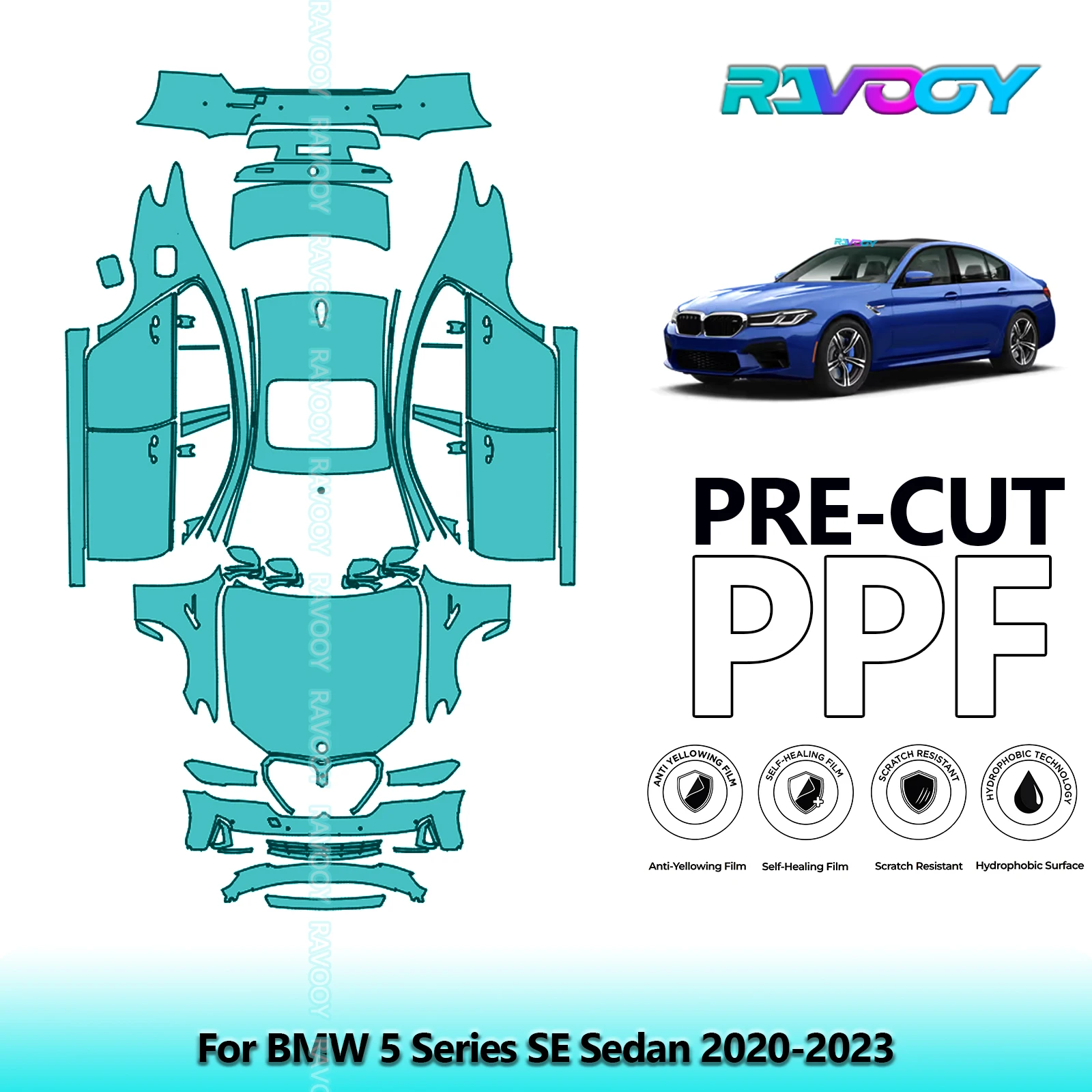 Для BMW 5 серии SE Sedan 2020-2023 8,5 мил предварительно вырезанный прозрачный бюстгальтер полный автомобиль PPF защитная пленка для краски
Для BMW 5 серии SE Sedan 2020-2023 8,5 мил предварительно вырезанный прозрачный бюстгальтер полный автомобиль PPF защитная пленка для краски