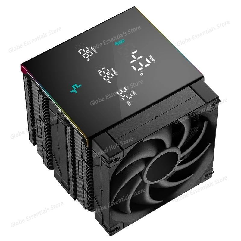 AK620 DIGITAL PRO Air Cooled Radiator Digital Display ARGB Lighting CPU Fan
AK620 DIGITAL PRO Air Cooled Radiator Digital Display ARGB Lighting CPU Fan