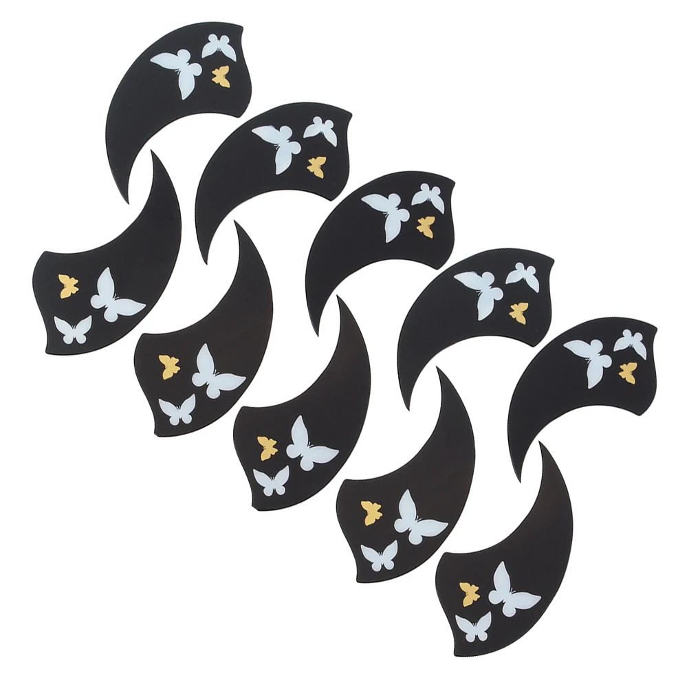 10pcs Butterfly Guard Plate Ukulele Accessory Self Adhesive Sticker Protective Anti Scratching Decorative Component Durability
10pcs Butterfly Guard Plate Ukulele Accessory Self Adhesive Sticker Protective Anti Scratching Decorative Component Durability