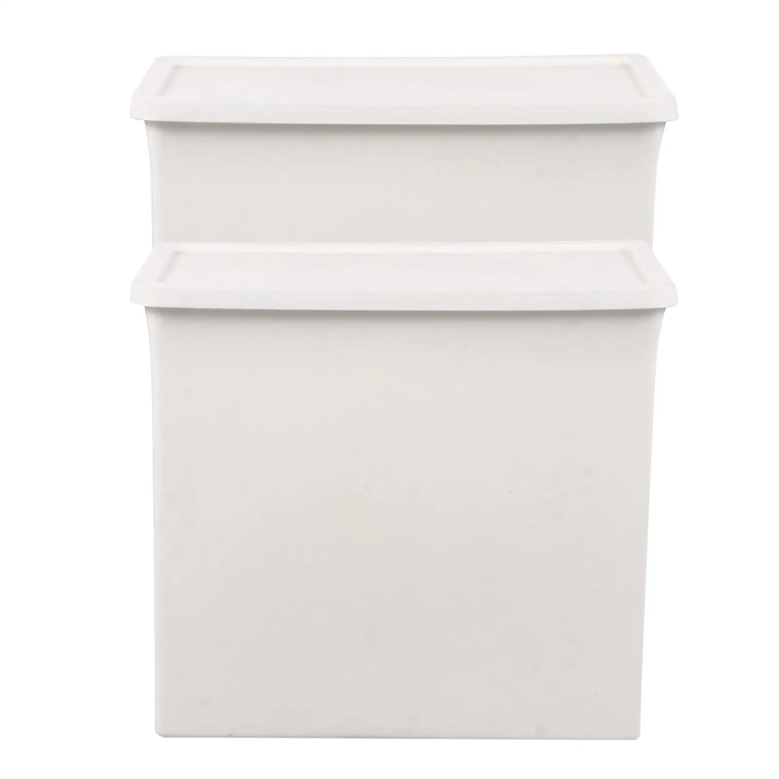 2 Pcs Plastic Storage Box PP Material Space-saving for Bedroom Living Room Organization Sundries Desktop Box
2 Pcs Plastic Storage Box PP Material Space-saving for Bedroom Living Room Organization Sundries Desktop Box