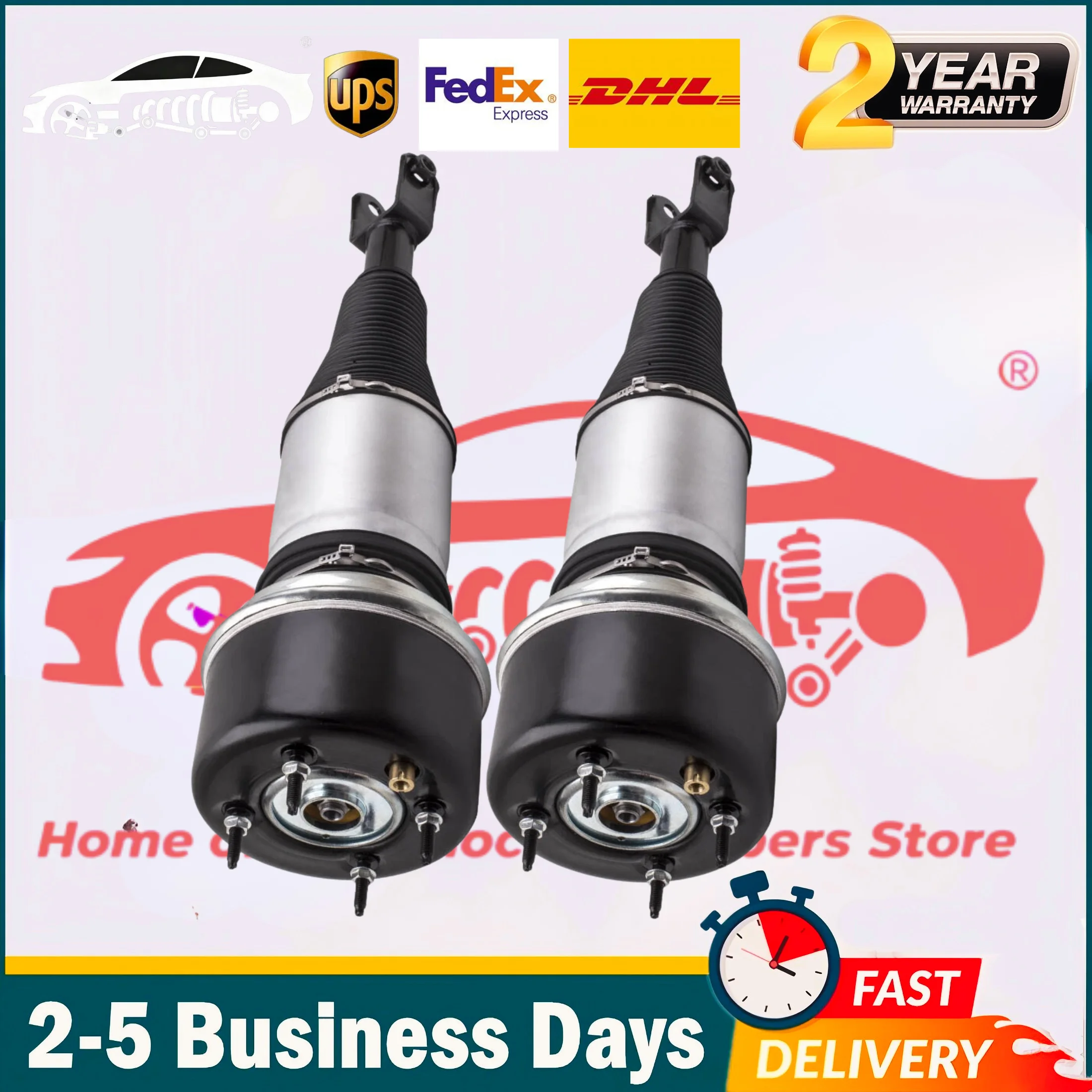 Pair Front Air Suspension Shock Absorber with Electronic For Jaguar X350 X358 XJ8 XJR Vanden Plus Super V8 2004-2009 C2C41349
Pair Front Air Suspension Shock Absorber with Electronic For Jaguar X350 X358 XJ8 XJR Vanden Plus Super V8 2004-2009 C2C41349