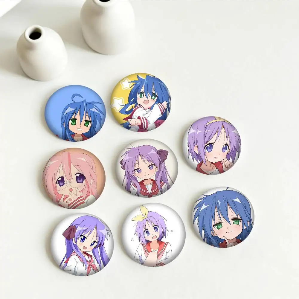 A-Anime Lucky Star 25mm 32mm 44mm 58mm 75mm Brooches Badges Pins for Accessories Gift
A-Anime Lucky Star 25mm 32mm 44mm 58mm 75mm Brooches Badges Pins for Accessories Gift