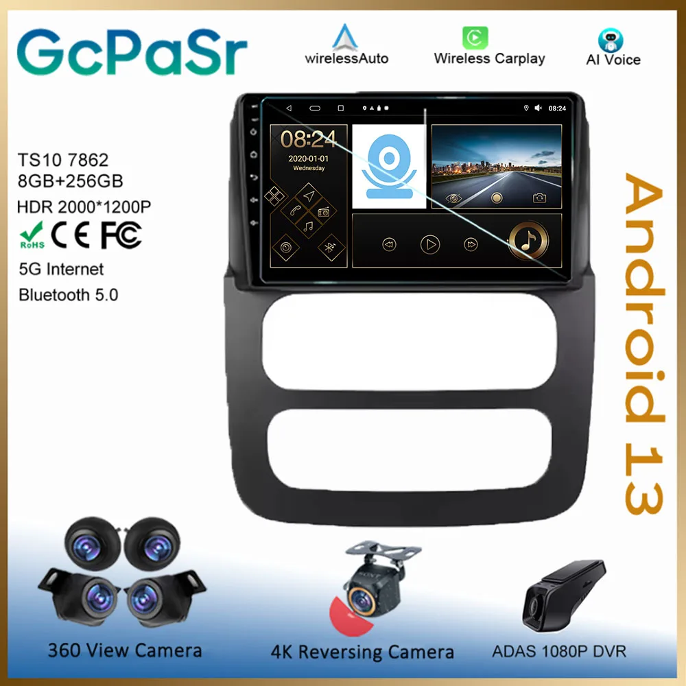 Auto Radio For Dodge Ram 3 DR DH 2001 - 2006 Android High-Performance CPU QLED Screen Multimedia Player GPS Navigation 5G WIFI 
Auto Radio For Dodge Ram 3 DR DH 2001 - 2006 Android High-Performance CPU QLED Screen Multimedia Player GPS Navigation 5G WIFI