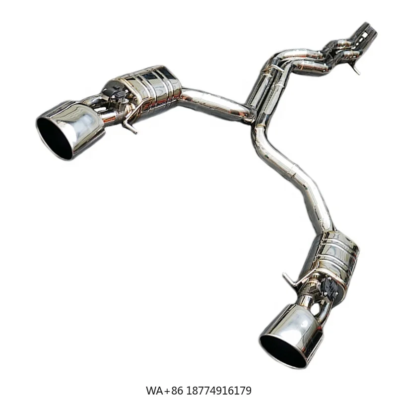 China Factory Valvetronic Muffler Catback Performance for Rs6 Rs7 C8 304 Stainless Steel Exhausts Pipe
China Factory Valvetronic Muffler Catback Performance for Rs6 Rs7 C8 304 Stainless Steel Exhausts Pipe