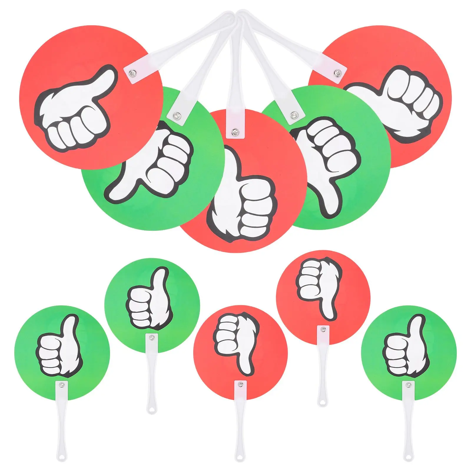 10 Pcs 24x15cm Green Red Reusable Plastic Voting Board Portable Judging Paddle Classroom Interactive Supplies Teaching Equipment
10 Pcs 24x15cm Green Red Reusable Plastic Voting Board Portable Judging Paddle Classroom Interactive Supplies Teaching Equipment
