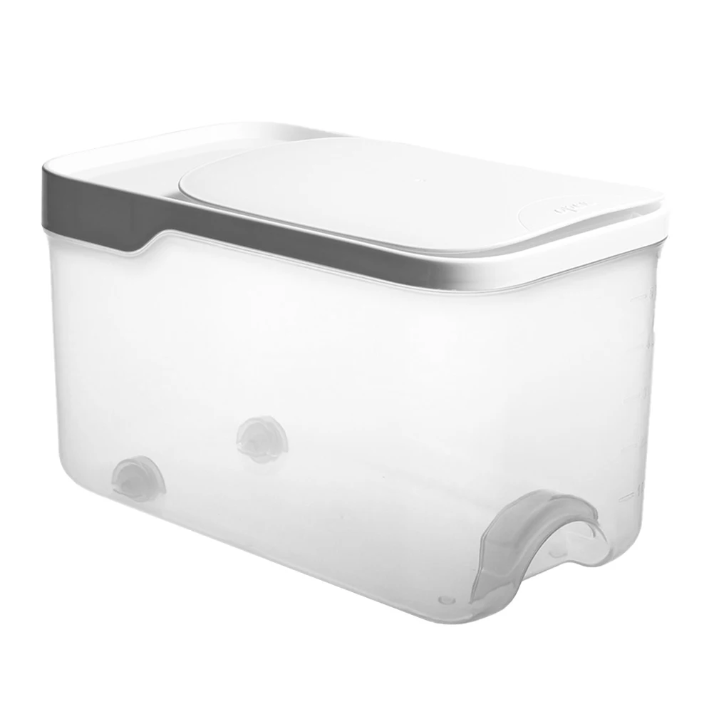 Flip-on Rice Bucket Container Kitchen Box Food Sealer Dustproof Storage Case Grain Container
Flip-on Rice Bucket Container Kitchen Box Food Sealer Dustproof Storage Case Grain Container