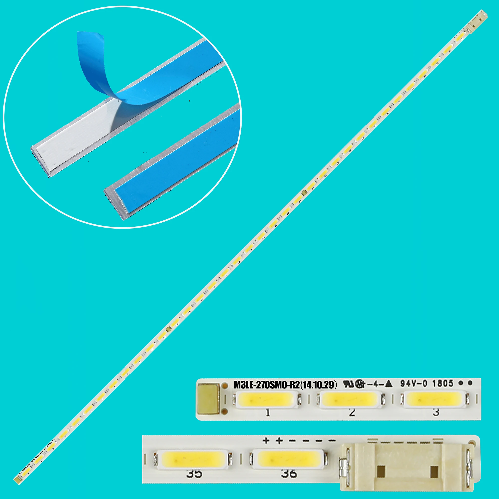 36 Lamp LED strip For M2LE M3LE-270SM0-R0 R2 r4 S27E360H S27D360H CY-MJ270BNLV1V S27D390H LS27E390HS T27D390EX
36 Lamp LED strip For M2LE M3LE-270SM0-R0 R2 r4 S27E360H S27D360H CY-MJ270BNLV1V S27D390H LS27E390HS T27D390EX