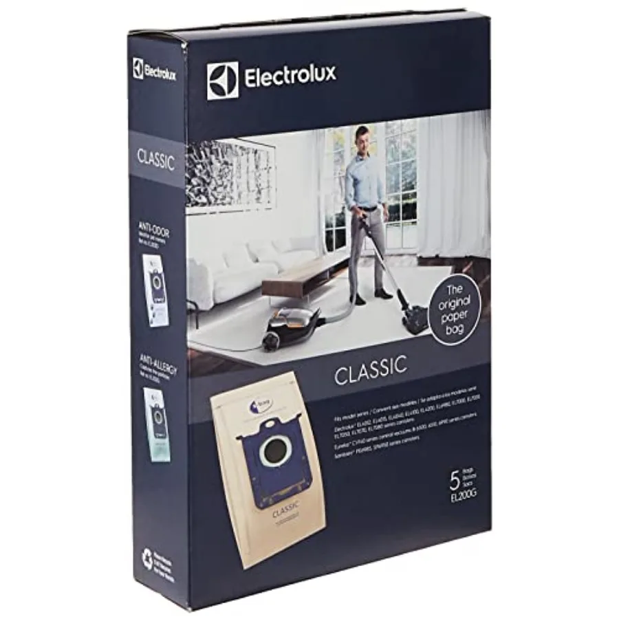 HOMECARE PRODUCTS EL200G s Classic Paper Vacuum Bag, 5, Brown
HOMECARE PRODUCTS EL200G s Classic Paper Vacuum Bag, 5, Brown