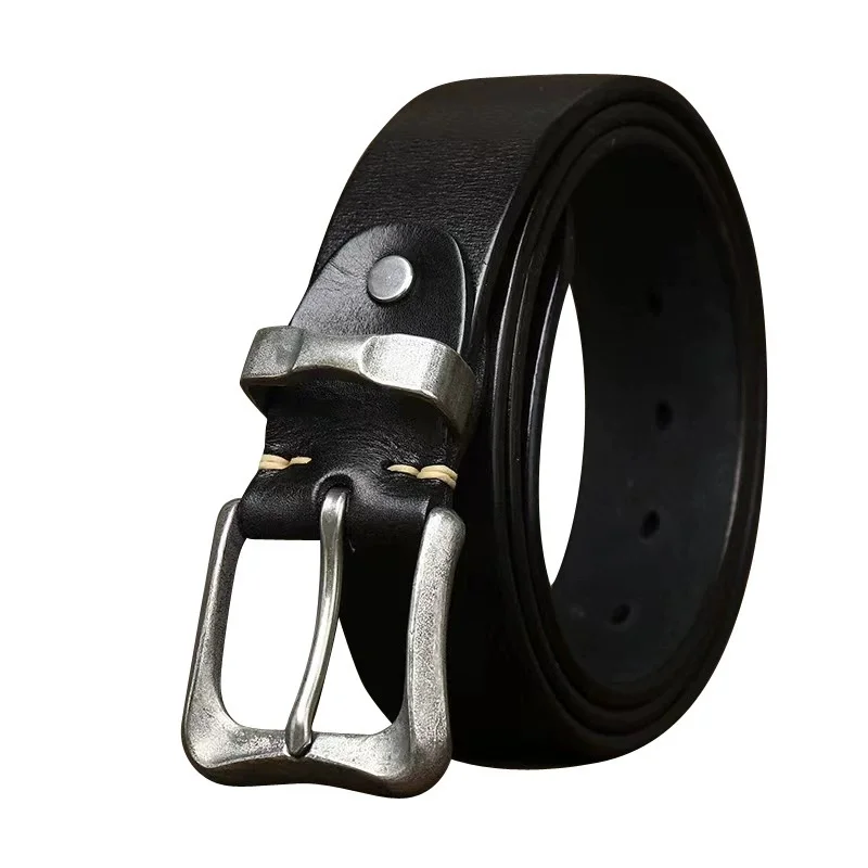 SEEDAX Top Cowhide Leather Belts for Men Genuine Leather Needle Buckle Trendy Versatile Fashionable Washed Jeans Belts
SEEDAX Top Cowhide Leather Belts for Men Genuine Leather Needle Buckle Trendy Versatile Fashionable Washed Jeans Belts
