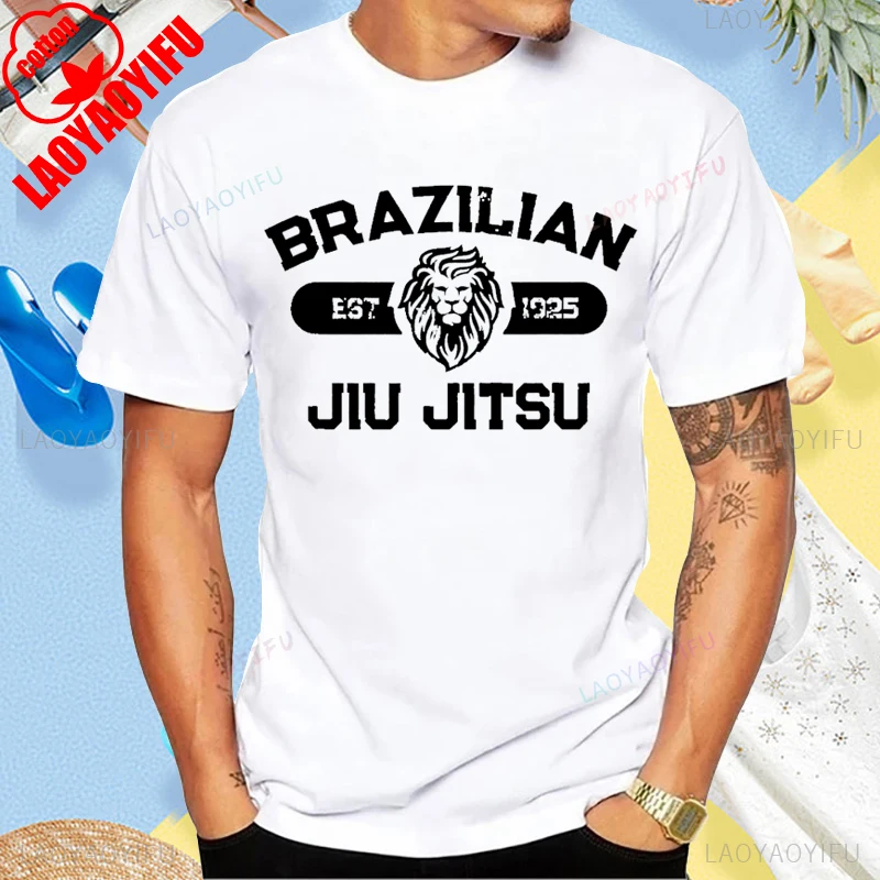 Brazilian Jiu Jitsu Established 1925 BJJ Gift MMA Fighter T-Shirt Cotton Casual Fashion Short Sleeve Man Tshirt Summer Style Tee
Brazilian Jiu Jitsu Established 1925 BJJ Gift MMA Fighter T-Shirt Cotton Casual Fashion Short Sleeve Man Tshirt Summer Style Tee