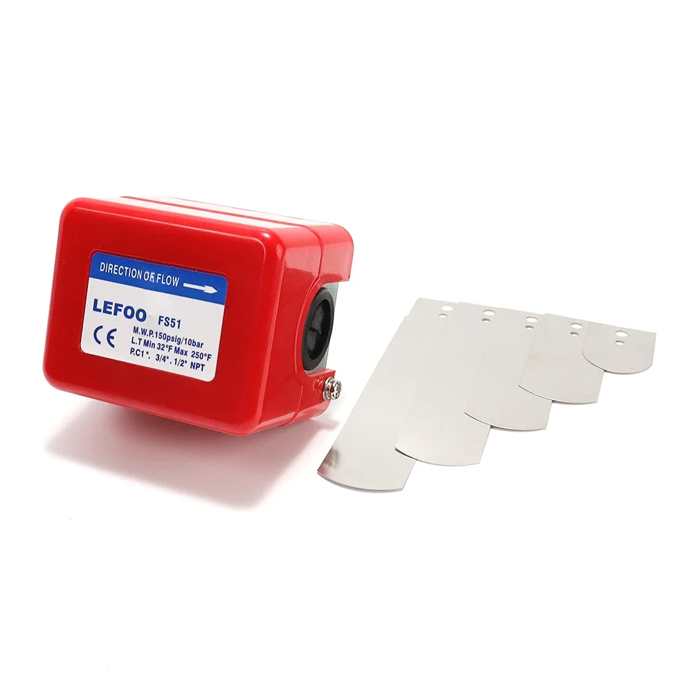 LEFOO FS5 liquid Oil Sensor Paddle Automatic Water Flow Control Switch For Heat Pump
LEFOO FS5 liquid Oil Sensor Paddle Automatic Water Flow Control Switch For Heat Pump