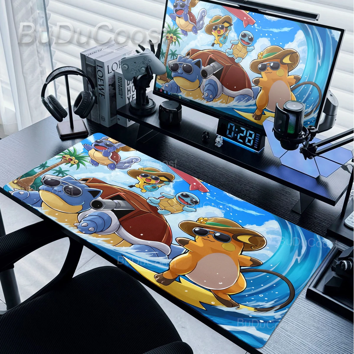 Squirtle Blastoise Large Mouse Pad Pokémon Anime Mosuepad E-Sports Keyboard DeskMat PC Accessories Gamer Non-Slip Mat Office Pad
Squirtle Blastoise Large Mouse Pad Pokémon Anime Mosuepad E-Sports Keyboard DeskMat PC Accessories Gamer Non-Slip Mat Office Pad