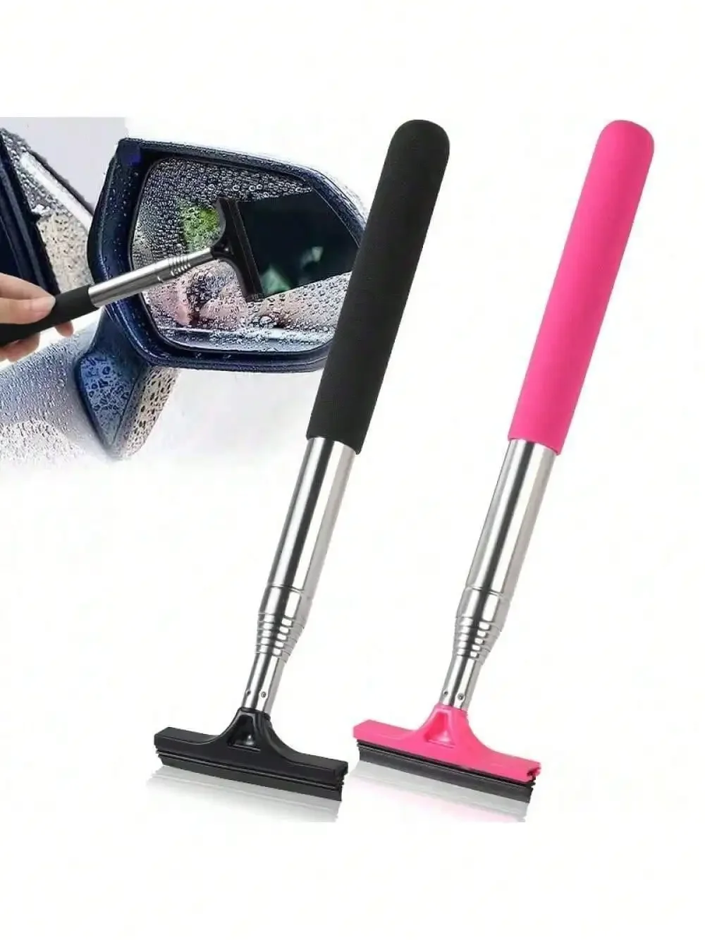 kumim 2pcs Telescopic Car Rearview Mirror Wiper Multi-Function Glass Cleaning Brush Car Accessories Accesorios Para Carro
kumim 2pcs Telescopic Car Rearview Mirror Wiper Multi-Function Glass Cleaning Brush Car Accessories Accesorios Para Carro