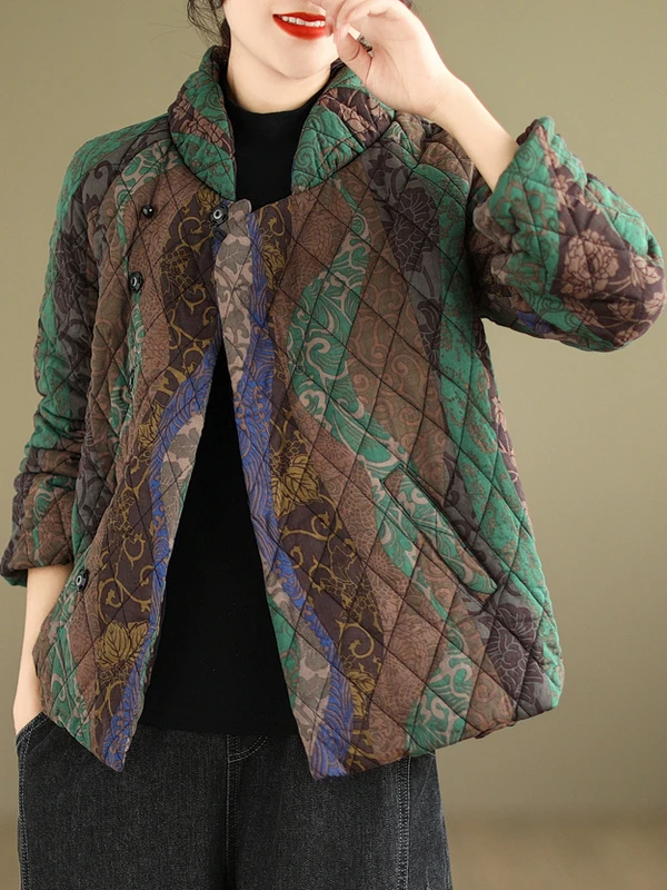 Женское модное этническое пальто Ele ort Cotton Jaet, винтажное асимметричное пальто свободного кроя с лацканами и хлопковой подкладкой с цветочным принтом
Женское модное этническое пальто Ele ort Cotton Jaet, винтажное асимметричное пальто свободного кроя с лацканами и хлопковой подкладкой с цветочным принтом