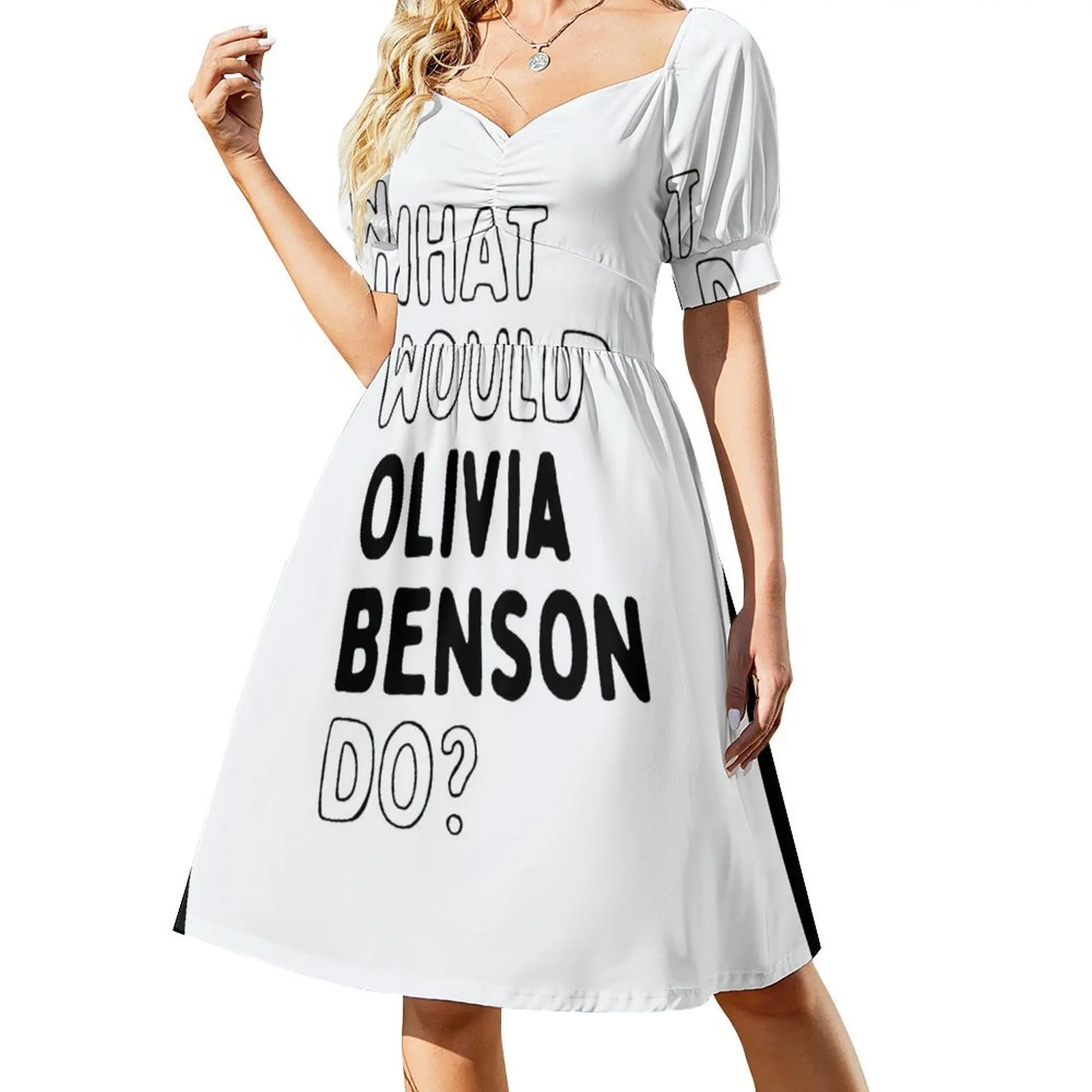 What would Olivia Benson do Short-Sleeved Dress summer clothes for women party dresses woman
What would Olivia Benson do Short-Sleeved Dress summer clothes for women party dresses woman