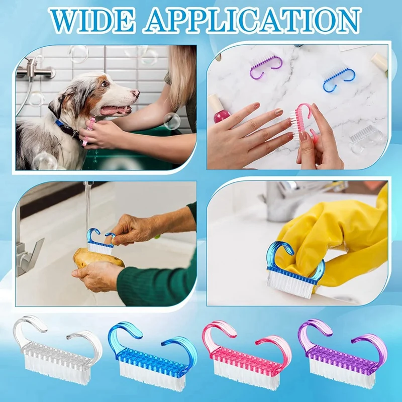 200 Pcs Handle Grip Nail Brush Fingernail Scrub Cleaner Nail Brushes
200 Pcs Handle Grip Nail Brush Fingernail Scrub Cleaner Nail Brushes