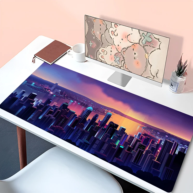 Mouse Pad Neon Night City Anime Keyboard Rug Office Laptop Gaming Accessories Mousepad Laptop Purple Gamer Cabinet Soft Desk Mat
Mouse Pad Neon Night City Anime Keyboard Rug Office Laptop Gaming Accessories Mousepad Laptop Purple Gamer Cabinet Soft Desk Mat