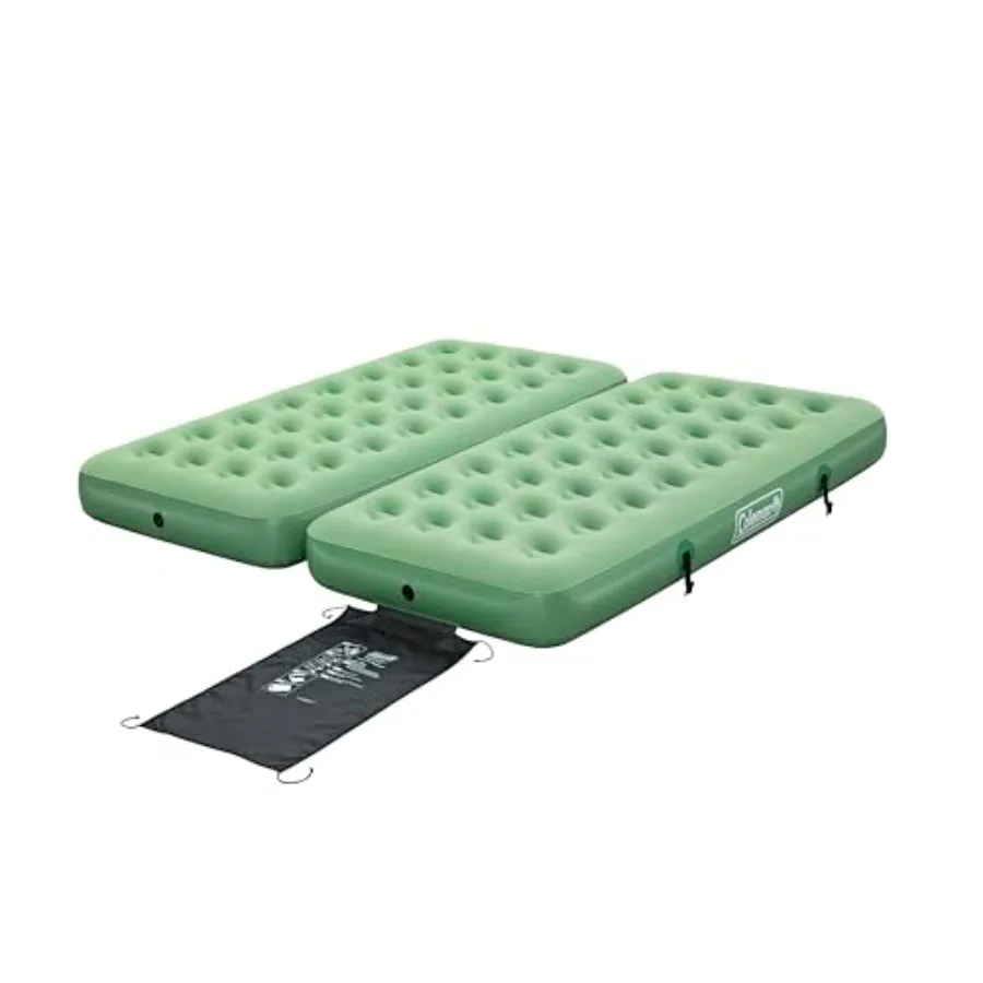 10" Quickbed 4-N-1 Air Mattress Converts Between Twin and King Size for Indoor and Outdoor Use
10" Quickbed 4-N-1 Air Mattress Converts Between Twin and King Size for Indoor and Outdoor Use