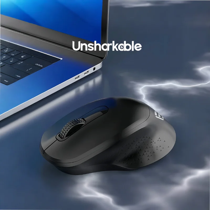UNSHARKABLE M702 Quiet Click Wireless Mouse Portable Black 12-Month Battery Life Multi-Device Compatible for PC Laptop Office
UNSHARKABLE M702 Quiet Click Wireless Mouse Portable Black 12-Month Battery Life Multi-Device Compatible for PC Laptop Office